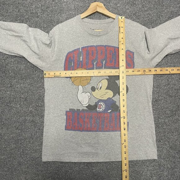 Disney X Junk Food Mickey Mouse Clippers Basketball Graphic Long Sleeve S - Picture 4 of 4